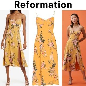 Reformation Juliette Floral Dress sz 4